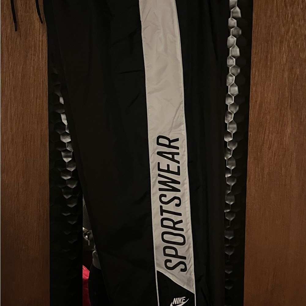 Nike Black and White Athletic Pants - Picture 3 of 11